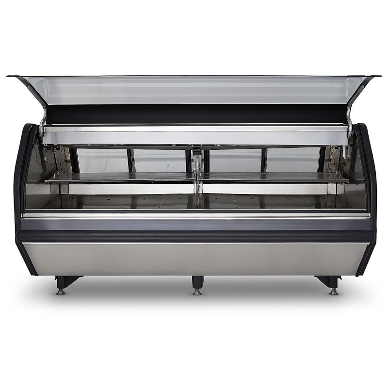 VITRINA EXHIBIDORA CARNICERA PREMIUM TEC250INOX - Imagen 2