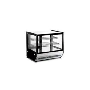 VITRINA EXHIBIDORA CALIENTE PARA MOSTRADOR DE CRISTALES RECTOS GN-1200HRT